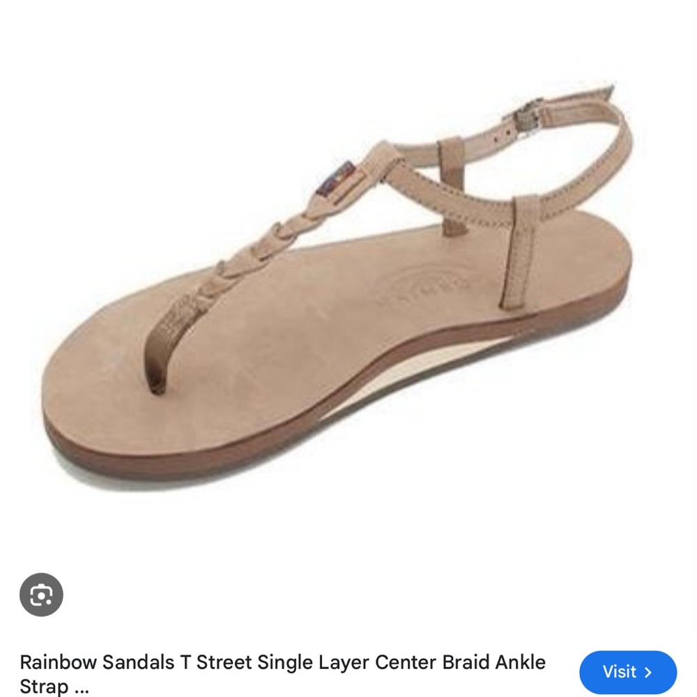 Rainbow T street Sandal with Buckle